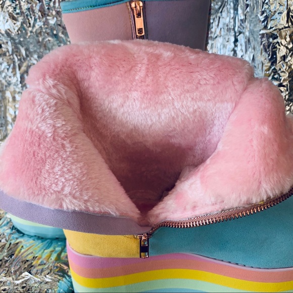New YRU Qozii 🍭Platform Uggi Boots - Picture 8 of 8